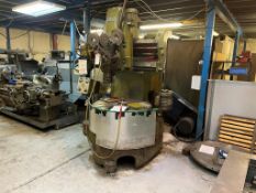 Webster Bennett vertical lathe (out of order), no plate, Please note: A work Method Statement and