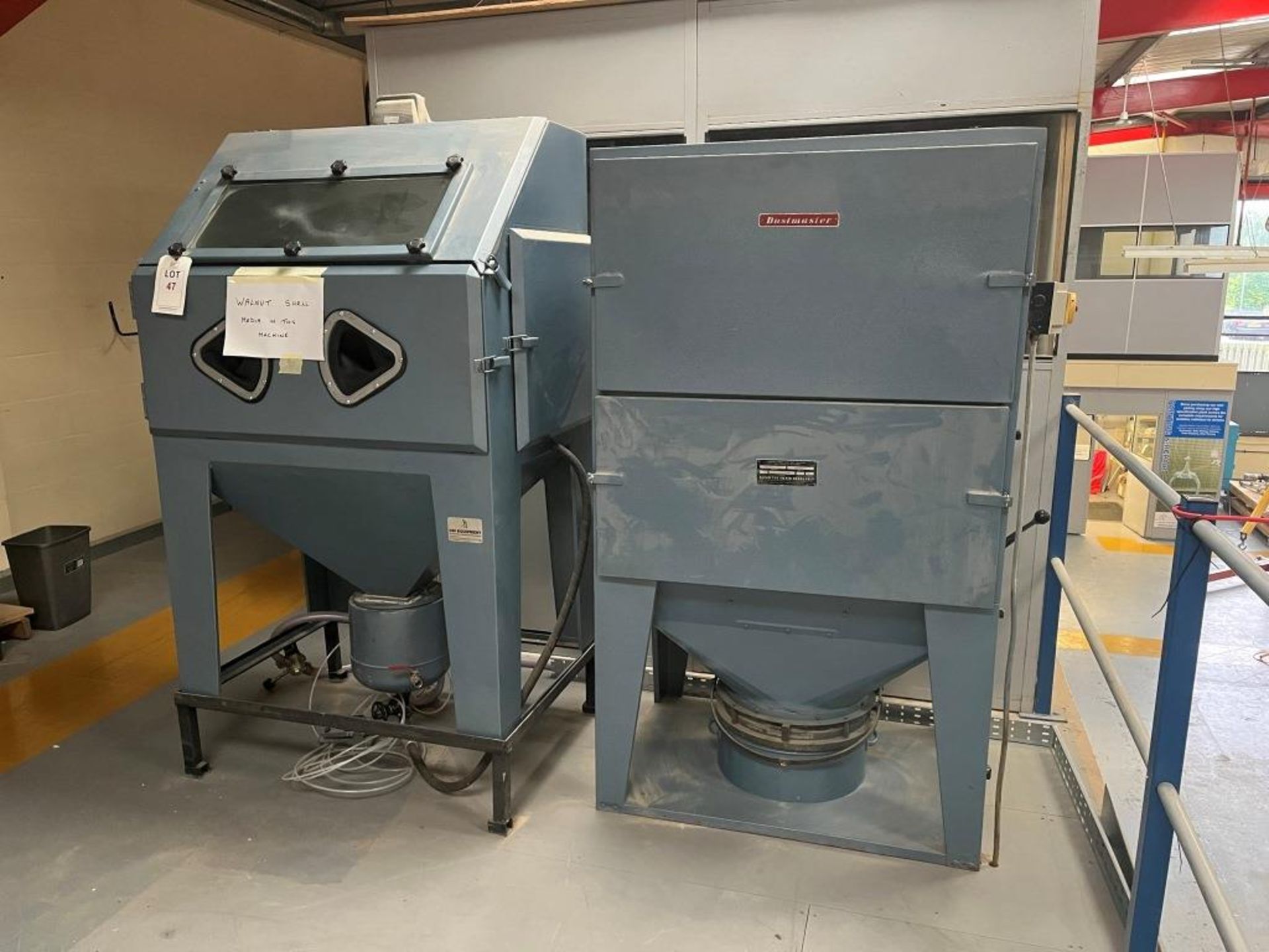 Guyson Super6 shot blaster with Dust Master dust collector, Lot located on mezzanine and buyer to - Image 2 of 4