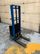 Unbranded electric pallet stacker