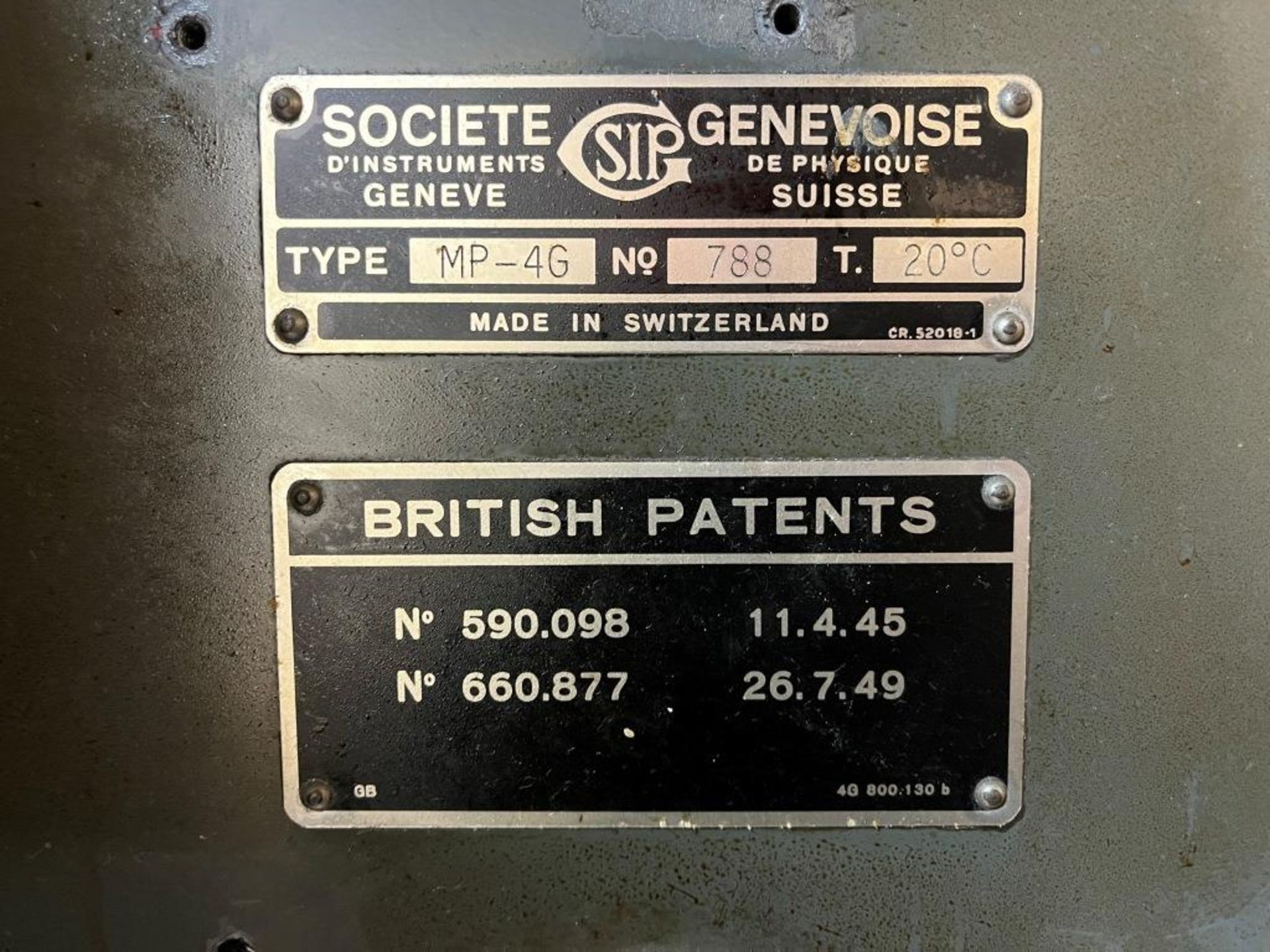 SIP horizontal borer, type MP-4G, Serial No. 788, with tooling in two cabinets and mounted on the - Image 8 of 14