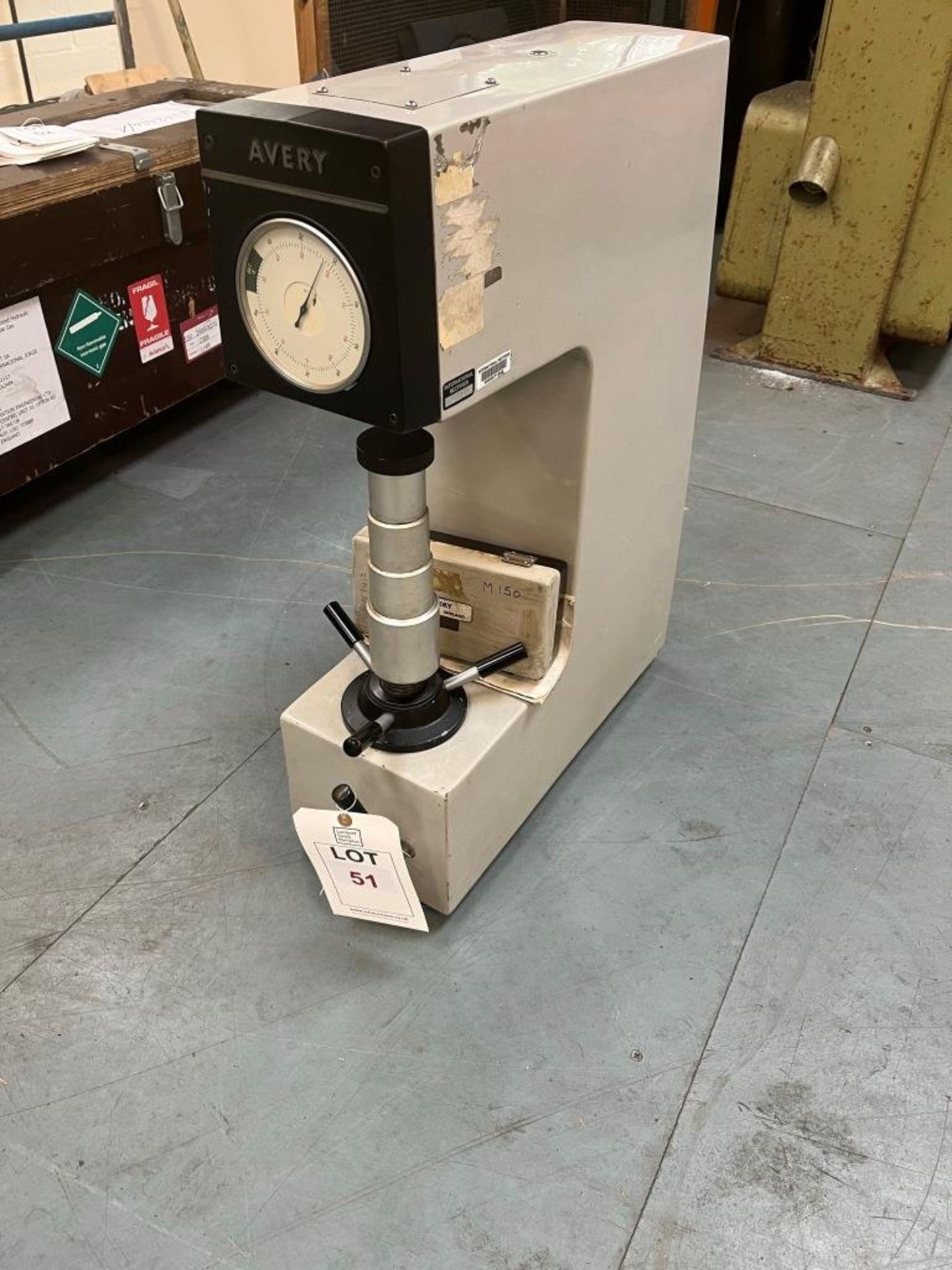 Avery-Denison 6407 hardness tester