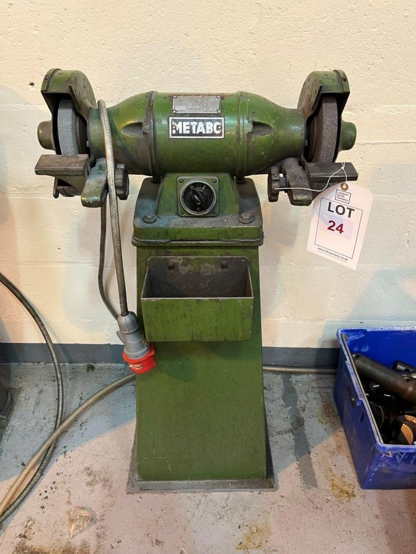 Metabo 7220 twin head grinder