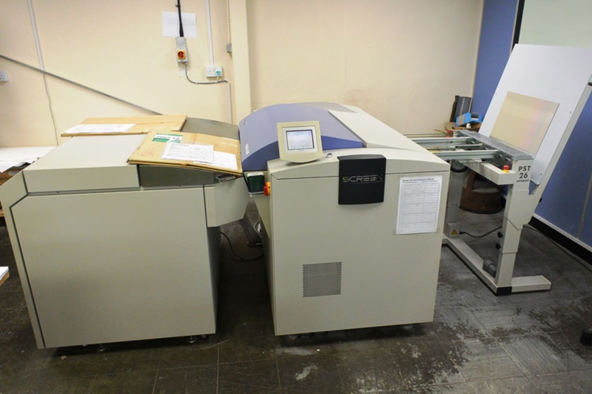 Screen CTP unit including screen single cassette auto loader, 5A-L4100, serial no. 433 (2007), - Image 6 of 10