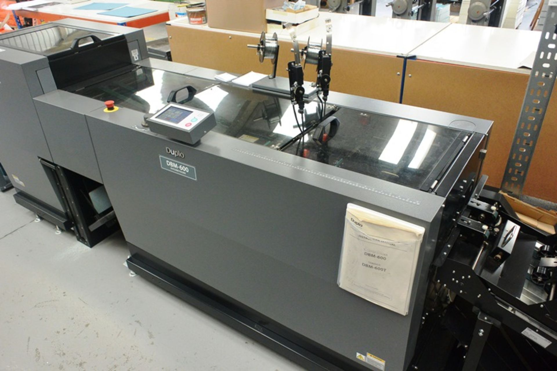Duplo booklet maker, including infeed belt conveyor, model DBM-LSW, serial no. 150700891, DBM-600T - Image 10 of 25