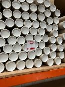 Large quantity of cardboard tubes