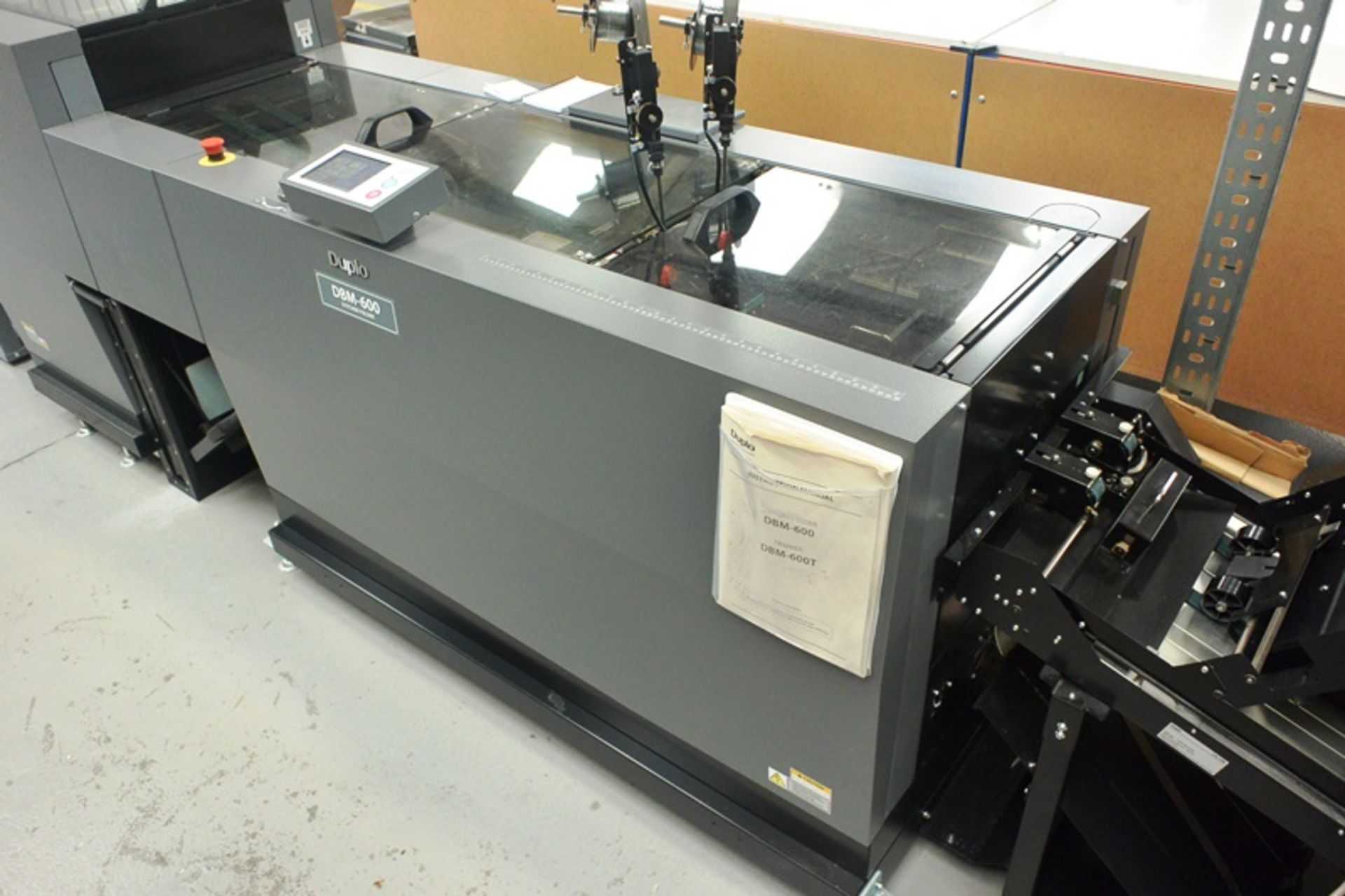 Duplo booklet maker, including infeed belt conveyor, model DBM-LSW, serial no. 150700891, DBM-600T - Image 16 of 25