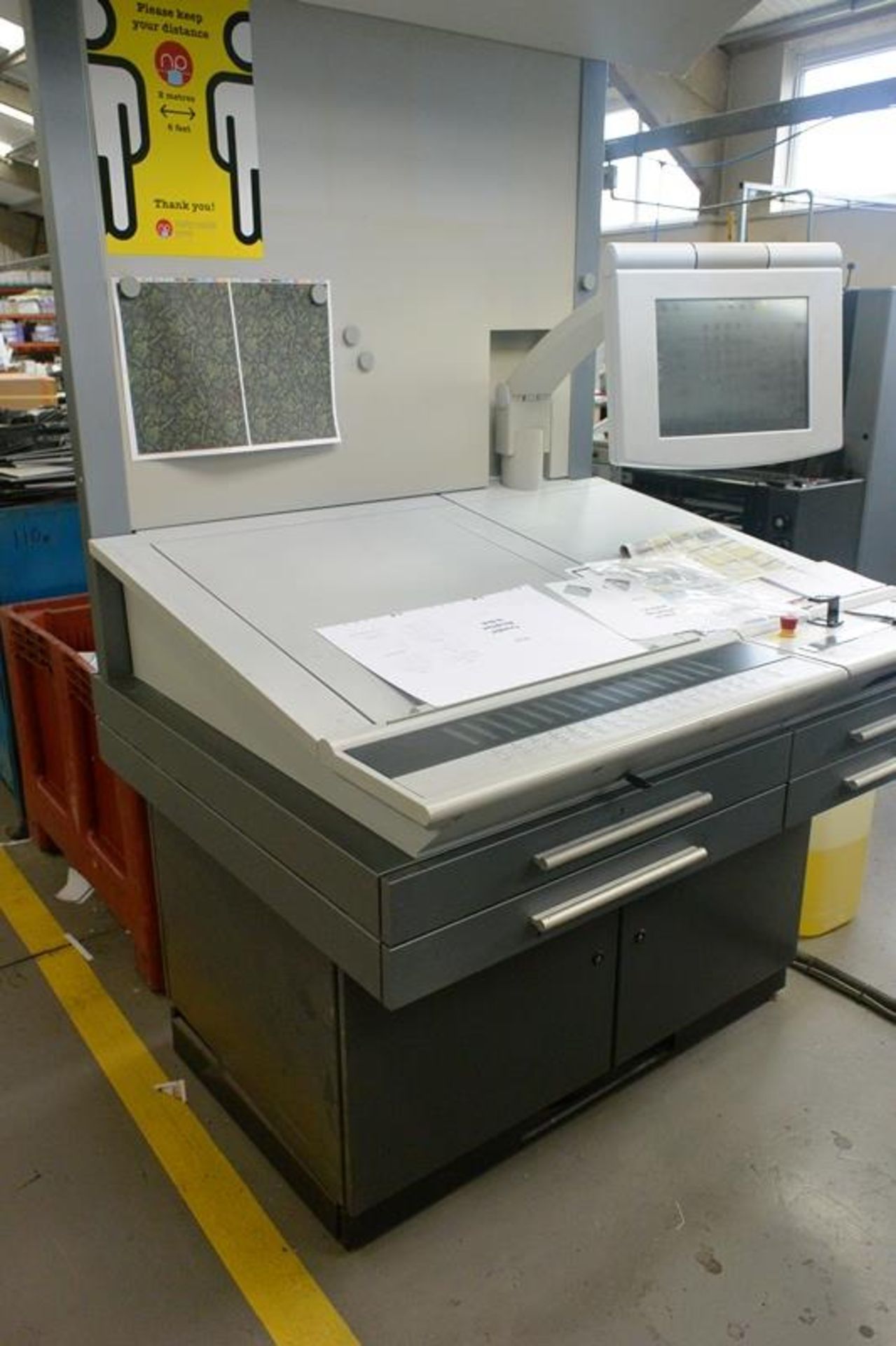 Heidelberg Speedmaster five colour lithographic offset printing press, model SM-52-5, serial no. - Image 15 of 15