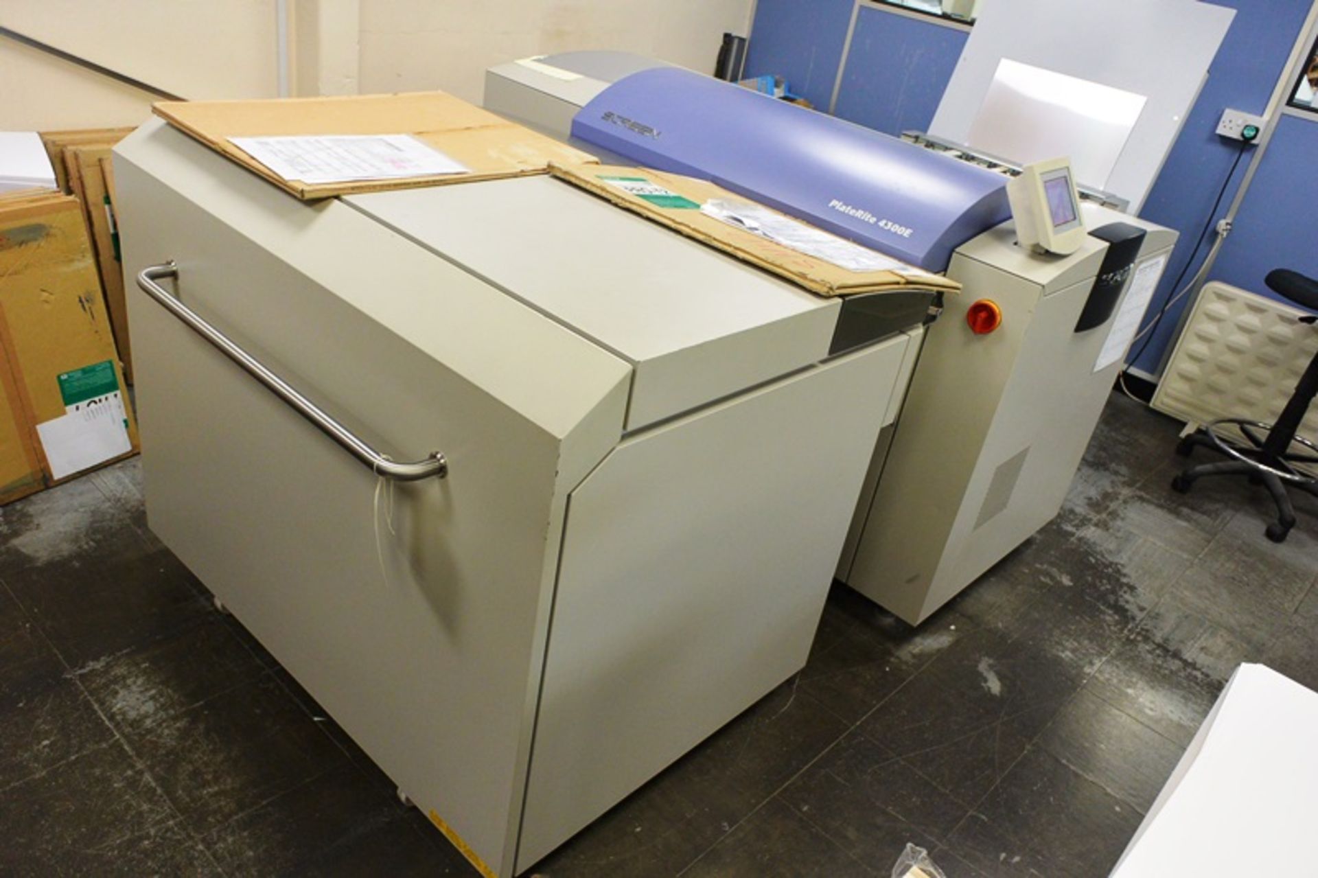 Screen CTP unit including screen single cassette auto loader, 5A-L4100, serial no. 433 (2007), - Image 2 of 10