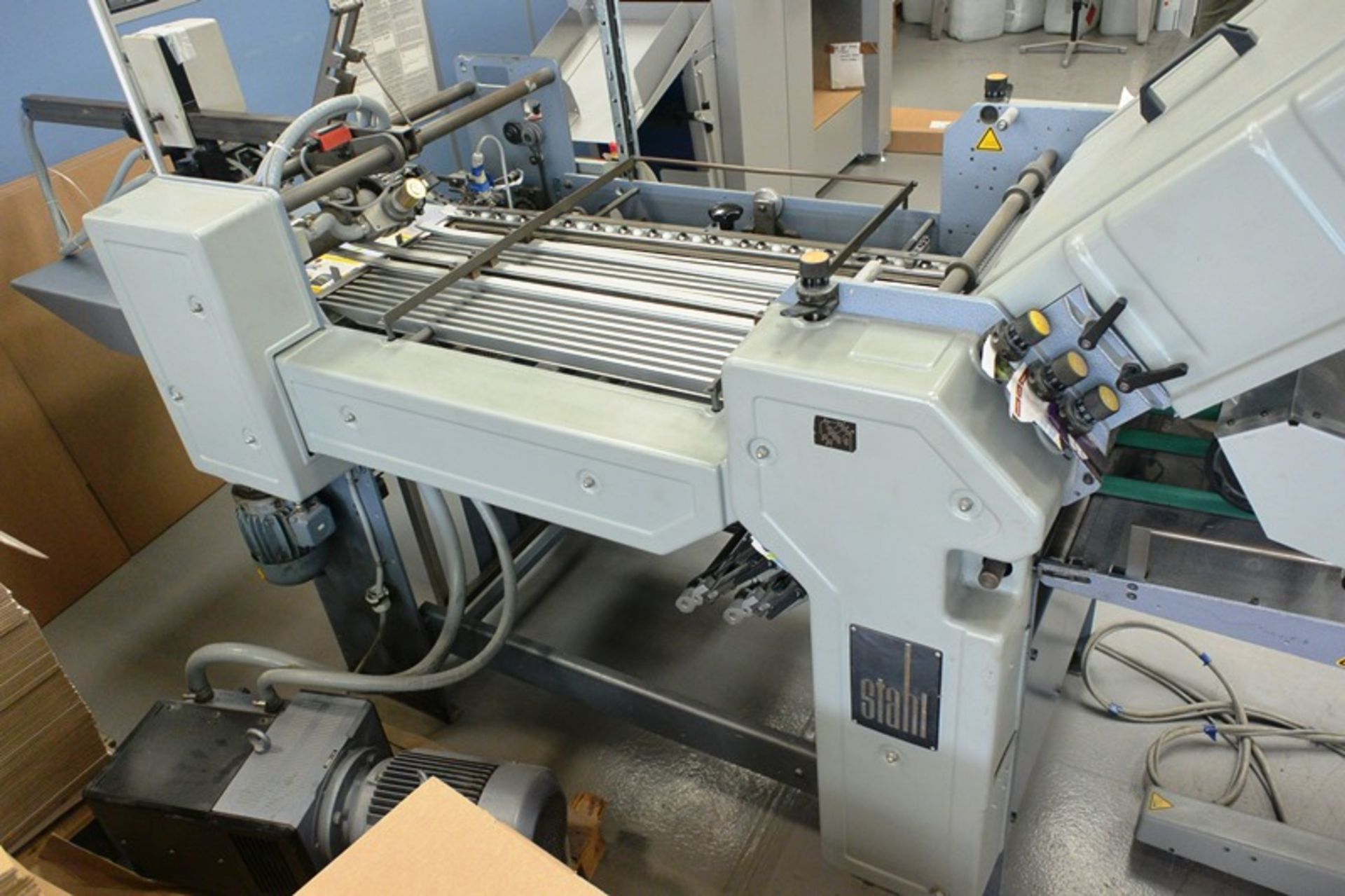 Stahl Universal folding machine station no. F52.3T, serial no. 107414-262739 station no. T52.3T/ - Image 6 of 11