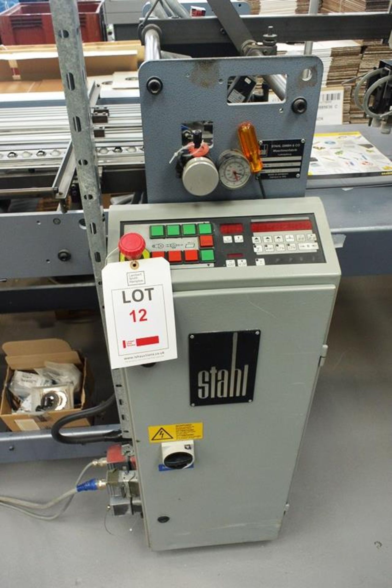 Stahl Universal folding machine station no. F52.3T, serial no. 107414-262739 station no. T52.3T/ - Image 2 of 11