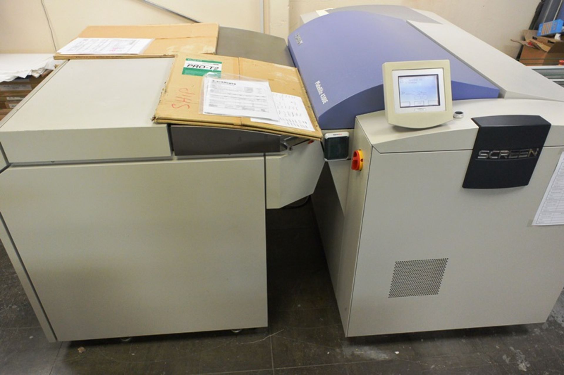 Screen CTP unit including screen single cassette auto loader, 5A-L4100, serial no. 433 (2007), - Image 4 of 10