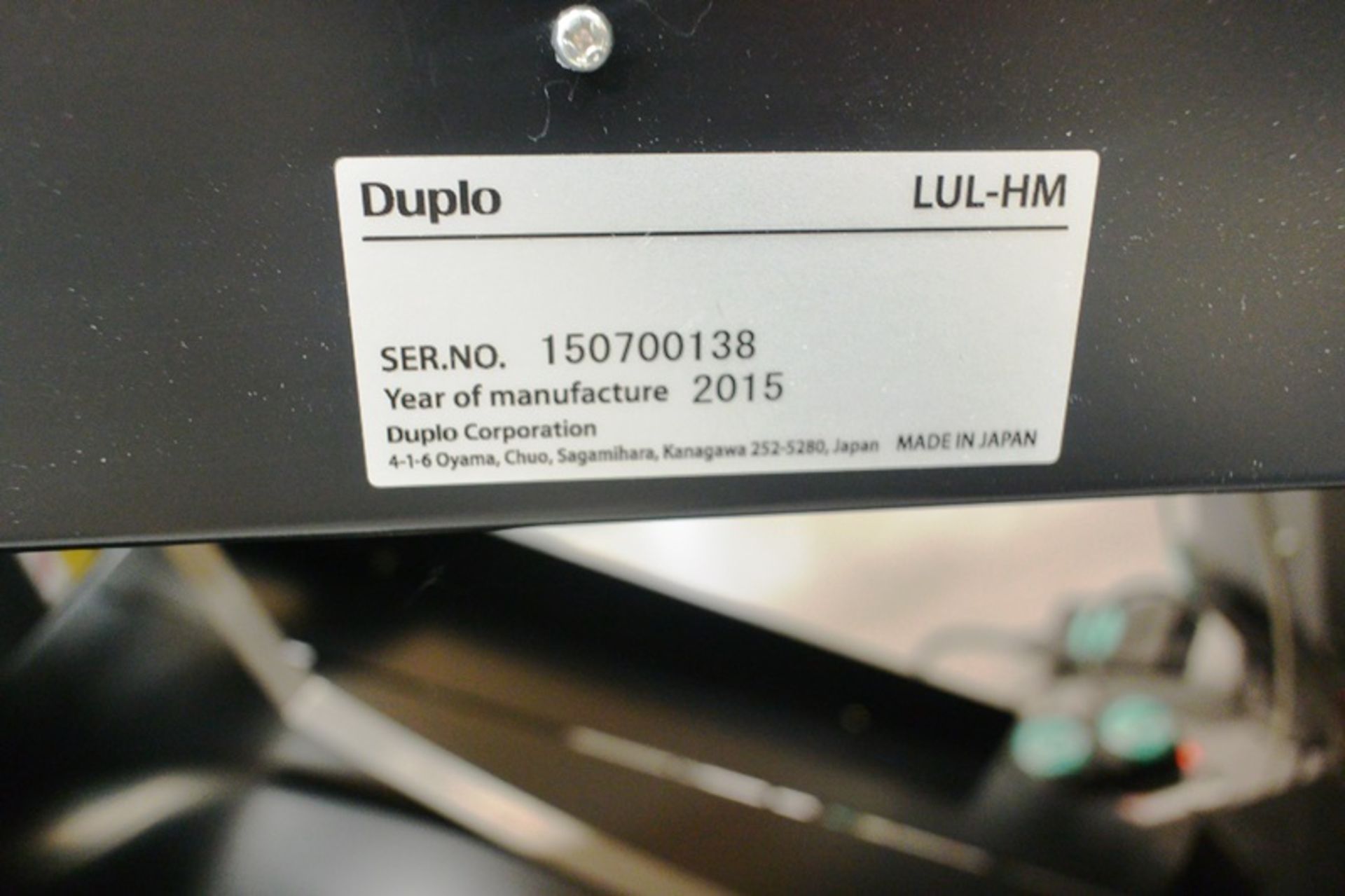 Duplo booklet maker, including infeed belt conveyor, model DBM-LSW, serial no. 150700891, DBM-600T - Image 18 of 25