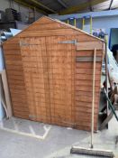 Wooden garden shed 8' x 6'