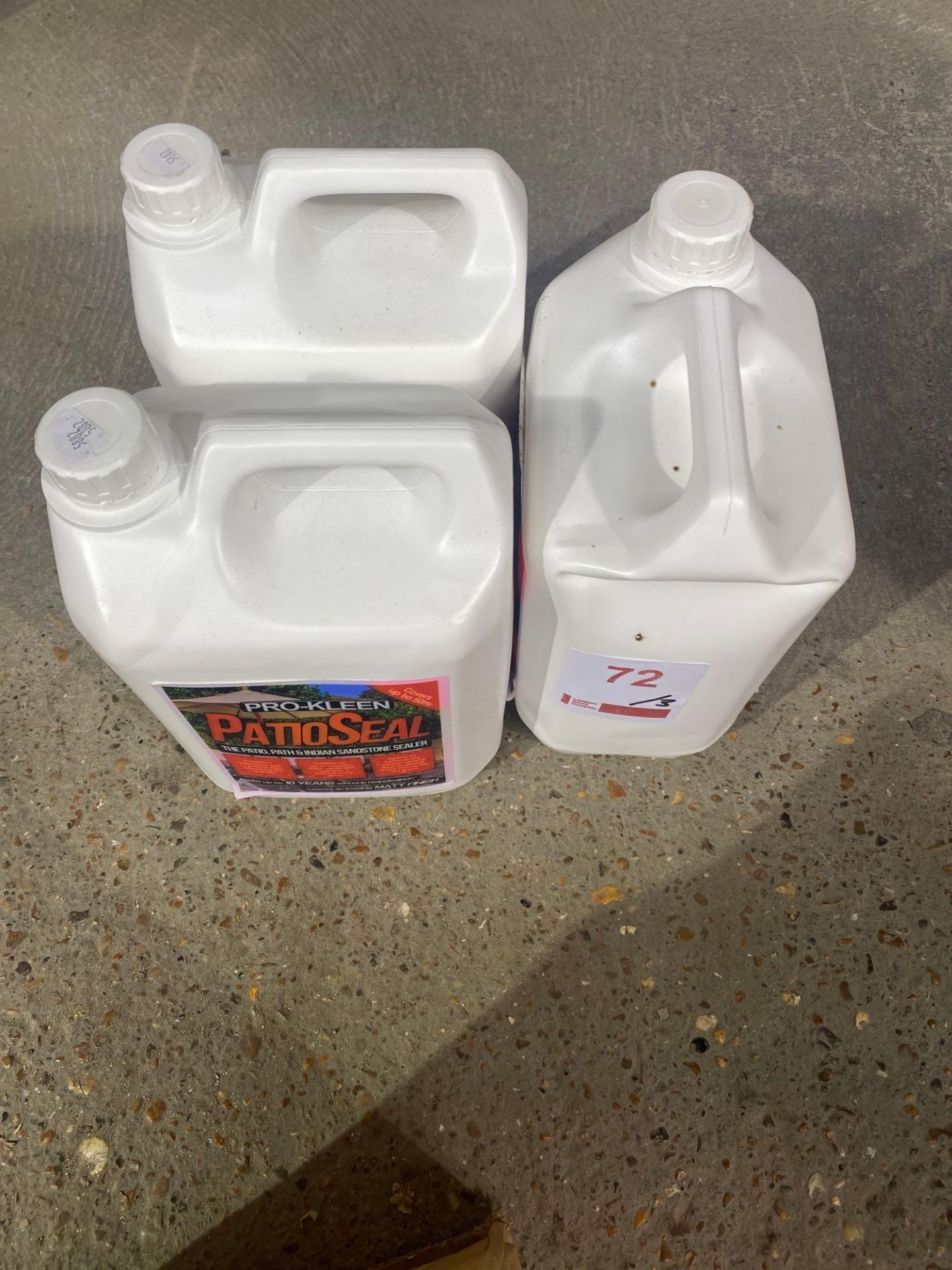 3 x 5L Pro clean patio seal - Image 2 of 2