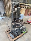 Wadkin chain morticer serial number MA1488 complete with various tooling as lotted