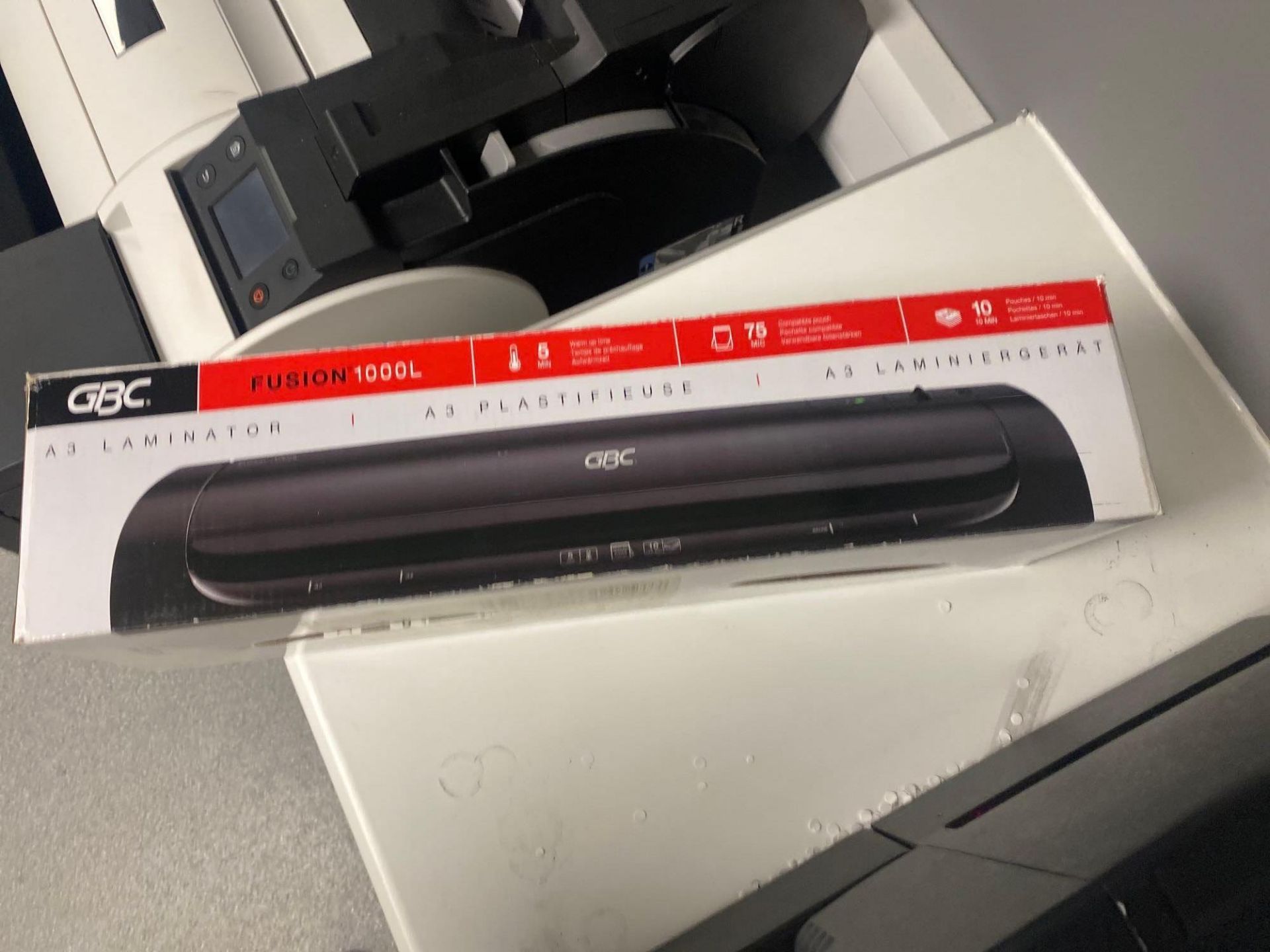 GBC Fusion 1000 L A3 laminator