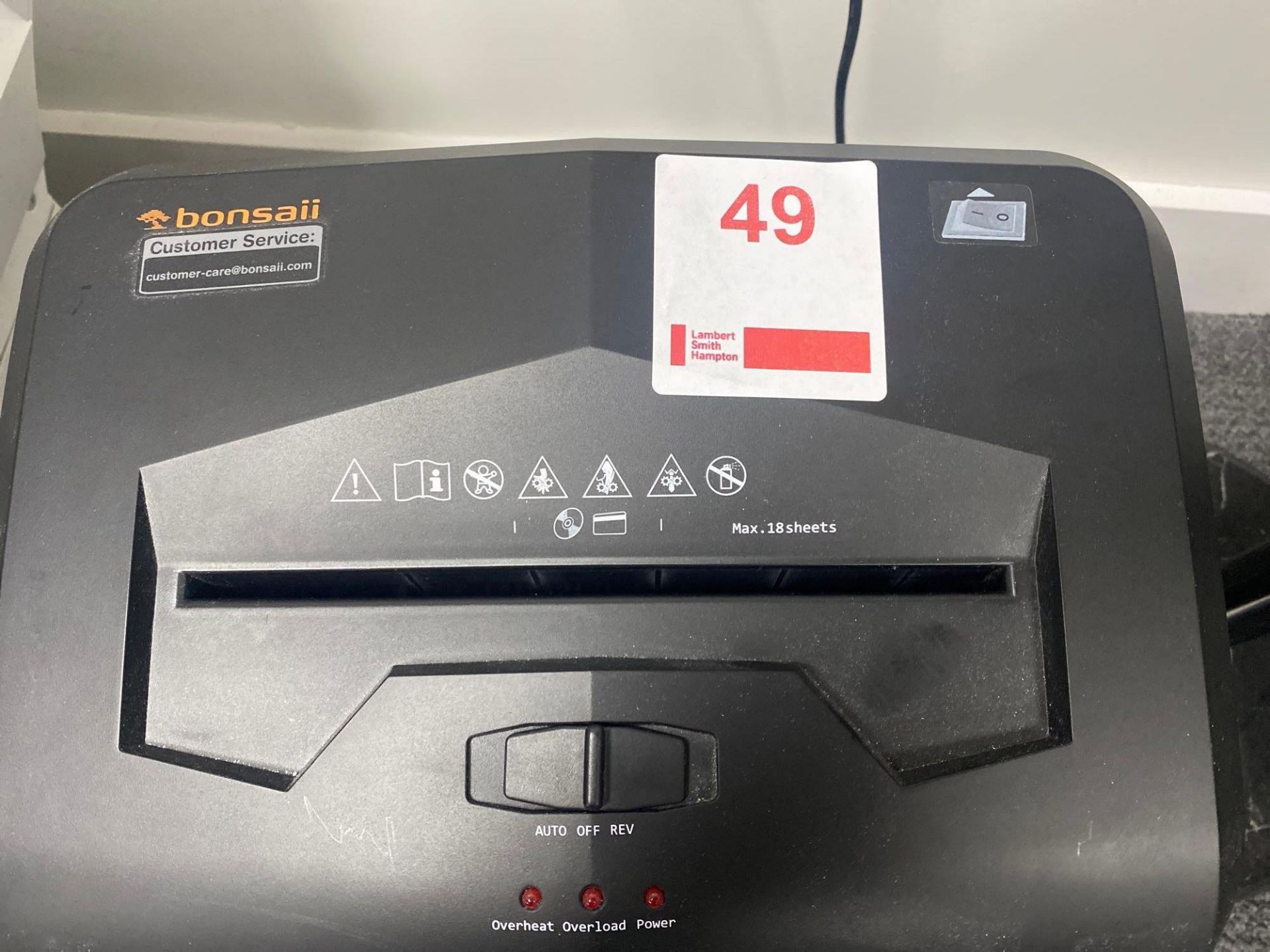 Bonsaii c149-c paper shredder - Bild 2 aus 3