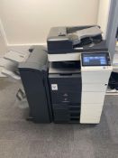 Olivetti d - colour MF454 photocopier complete with Konic Minolta FS-534 finisher and Konic