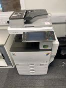 Richo Aficio MP-C3502 colour photocopier serial number W502K986875, (Please note this machine is