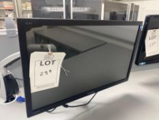 1 Hanns-G HL247 24 inch HDMI flatscreen Computer monitor complete with desk top arm mount