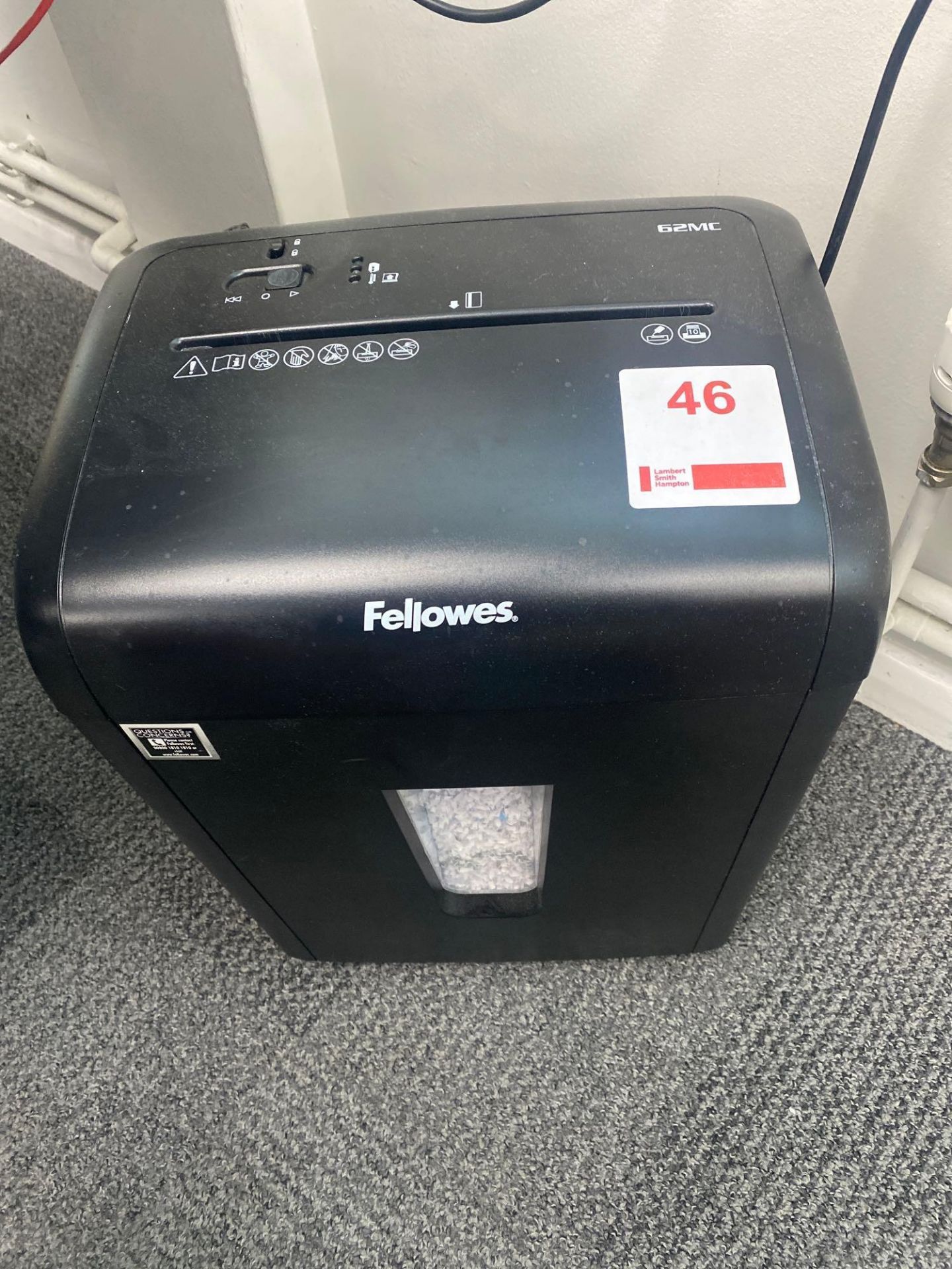 Fellows 62MC paper shredder 240V