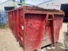 30 yard roll on roll off waste skip