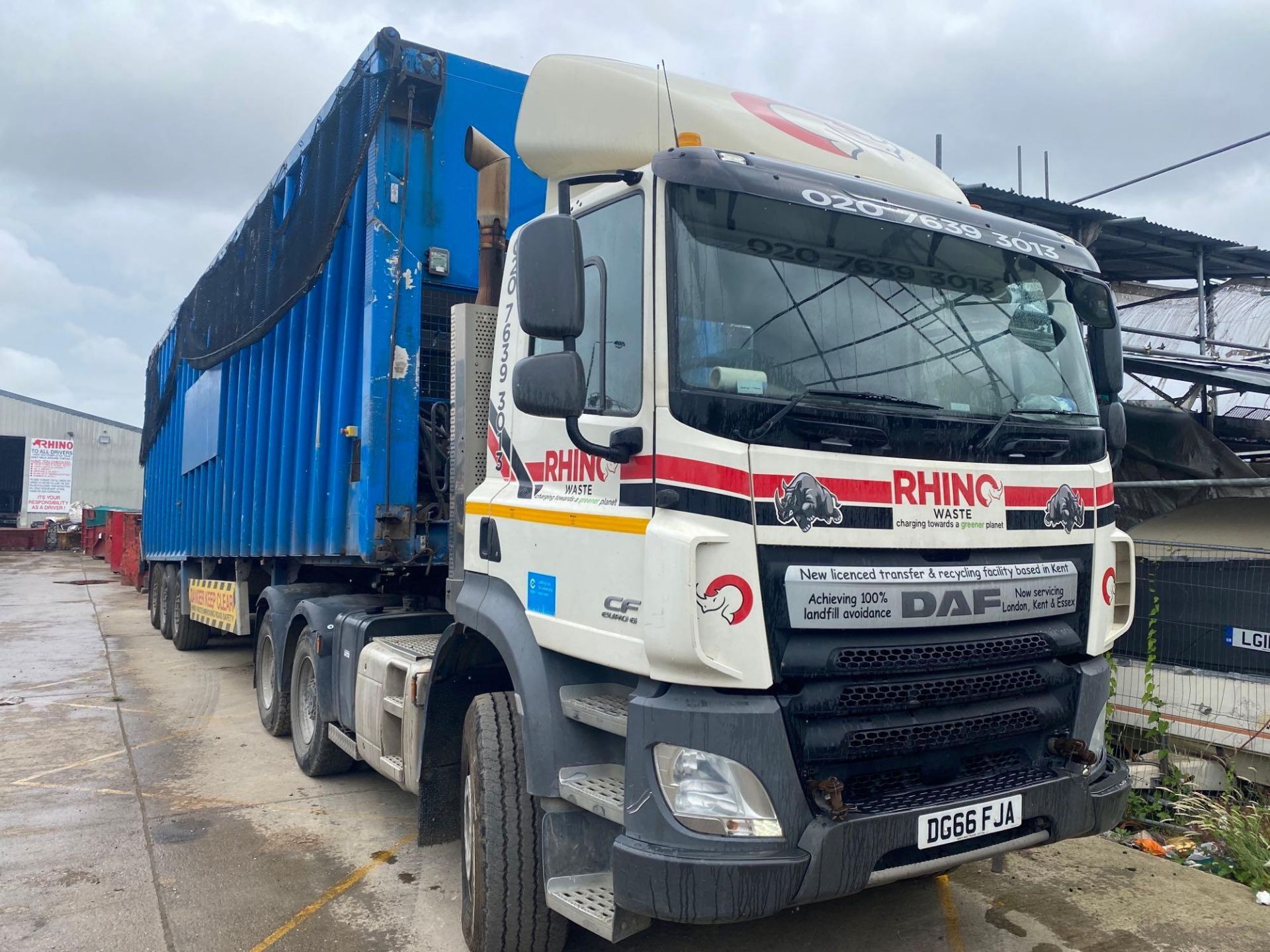 DAF CF 510 FTT Euro 6, 6X4 tractor unit