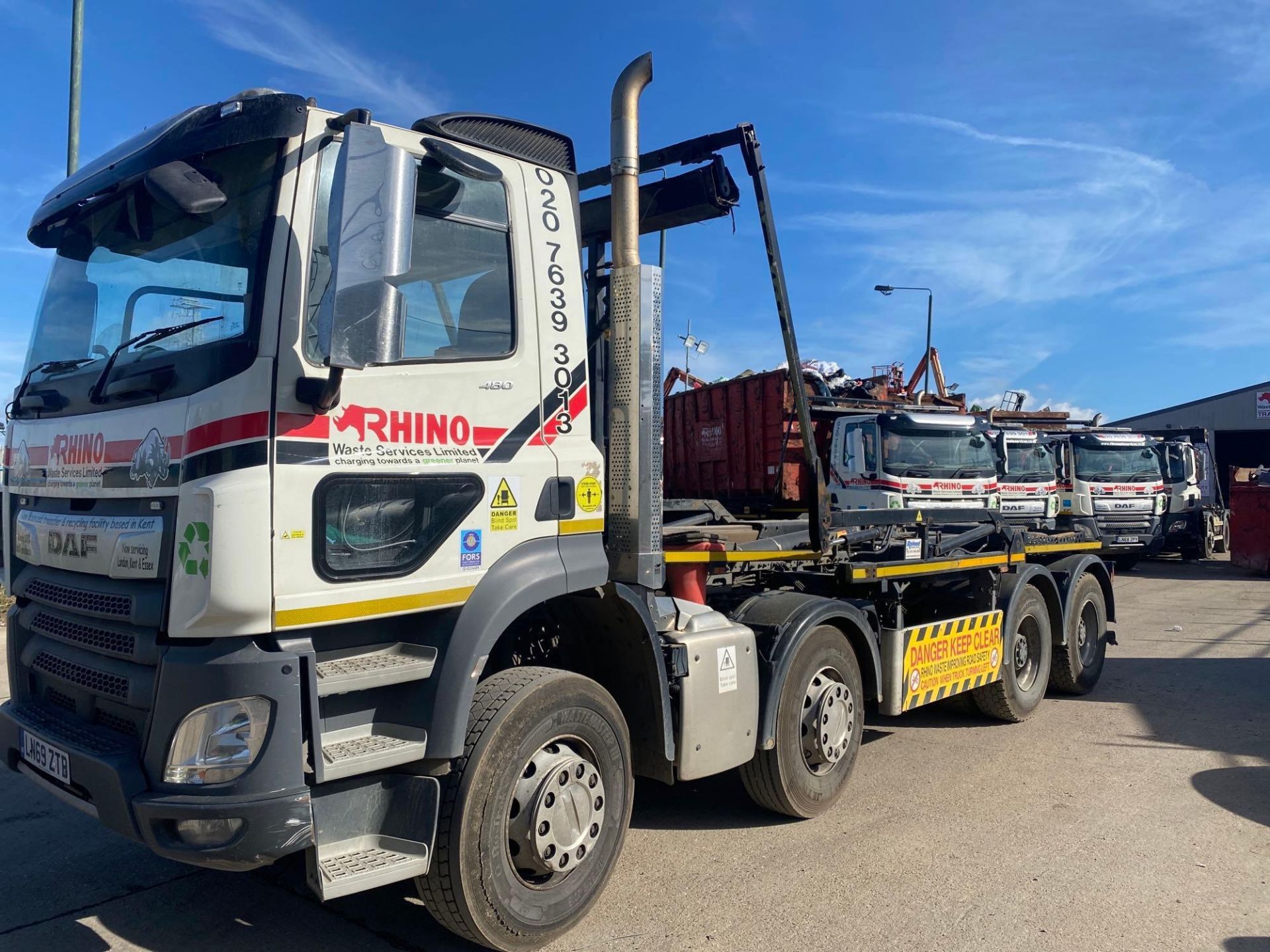 DAF CF 480 FAD EURO 6 Construction Hook Loader, 32 ton - Image 2 of 17