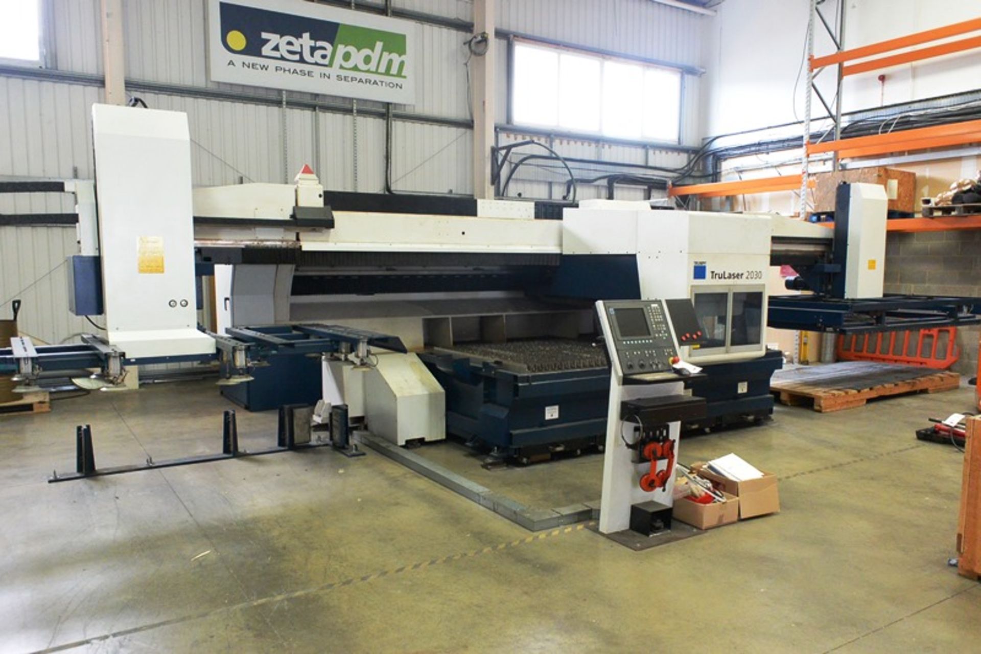 Trumpf Trulaser 2030 laser cutting machine (2010)