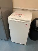 LG undercounter fridge, GR151SSF, Belling microwave, Delonghi toaster (4 slice), Nescafe Dolce Gusto