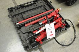 Sealey 10 ton capacity hydraulic body repair kit and carry case