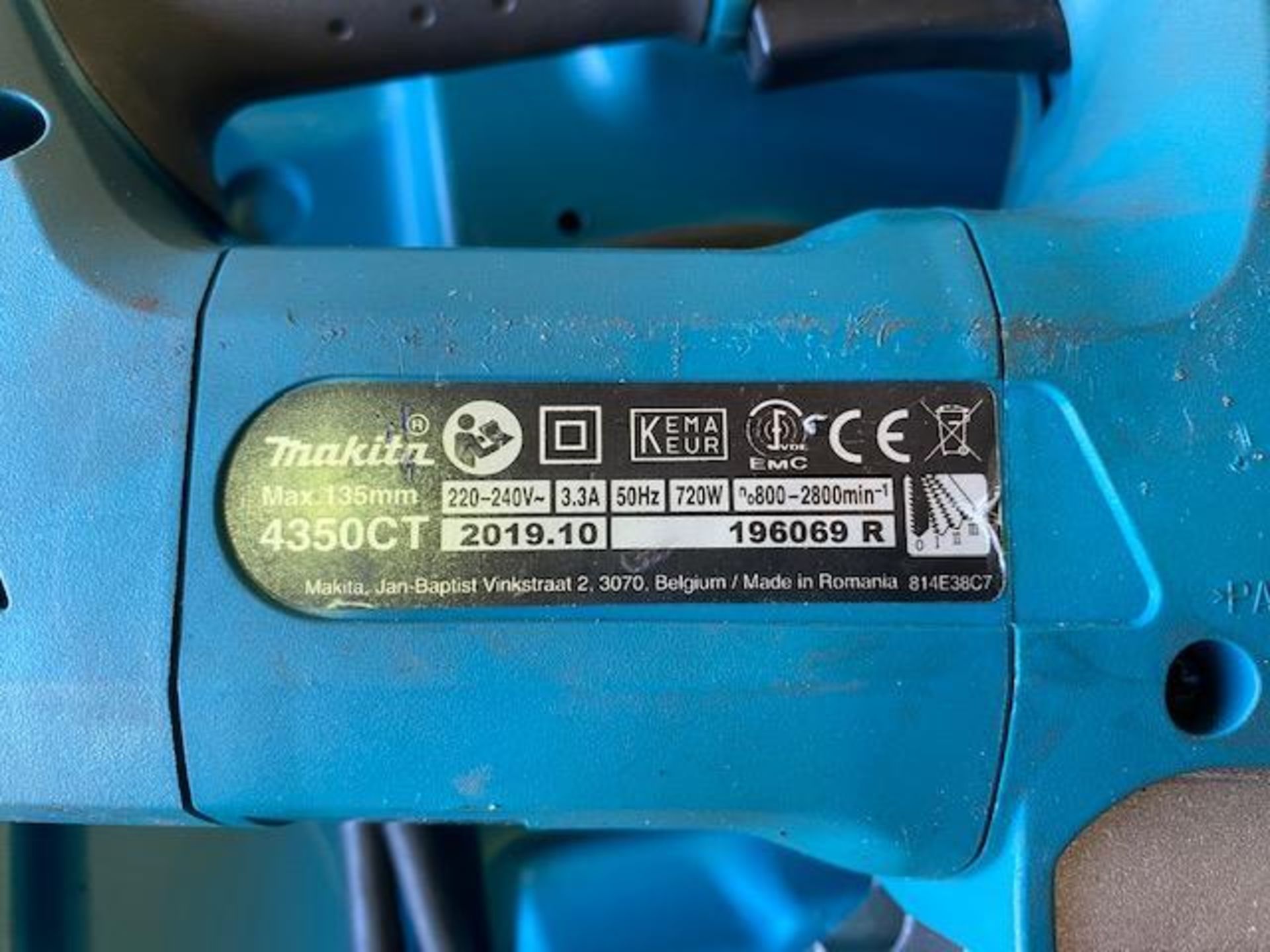 Makita 4350CT jig saw 240v - Image 2 of 4