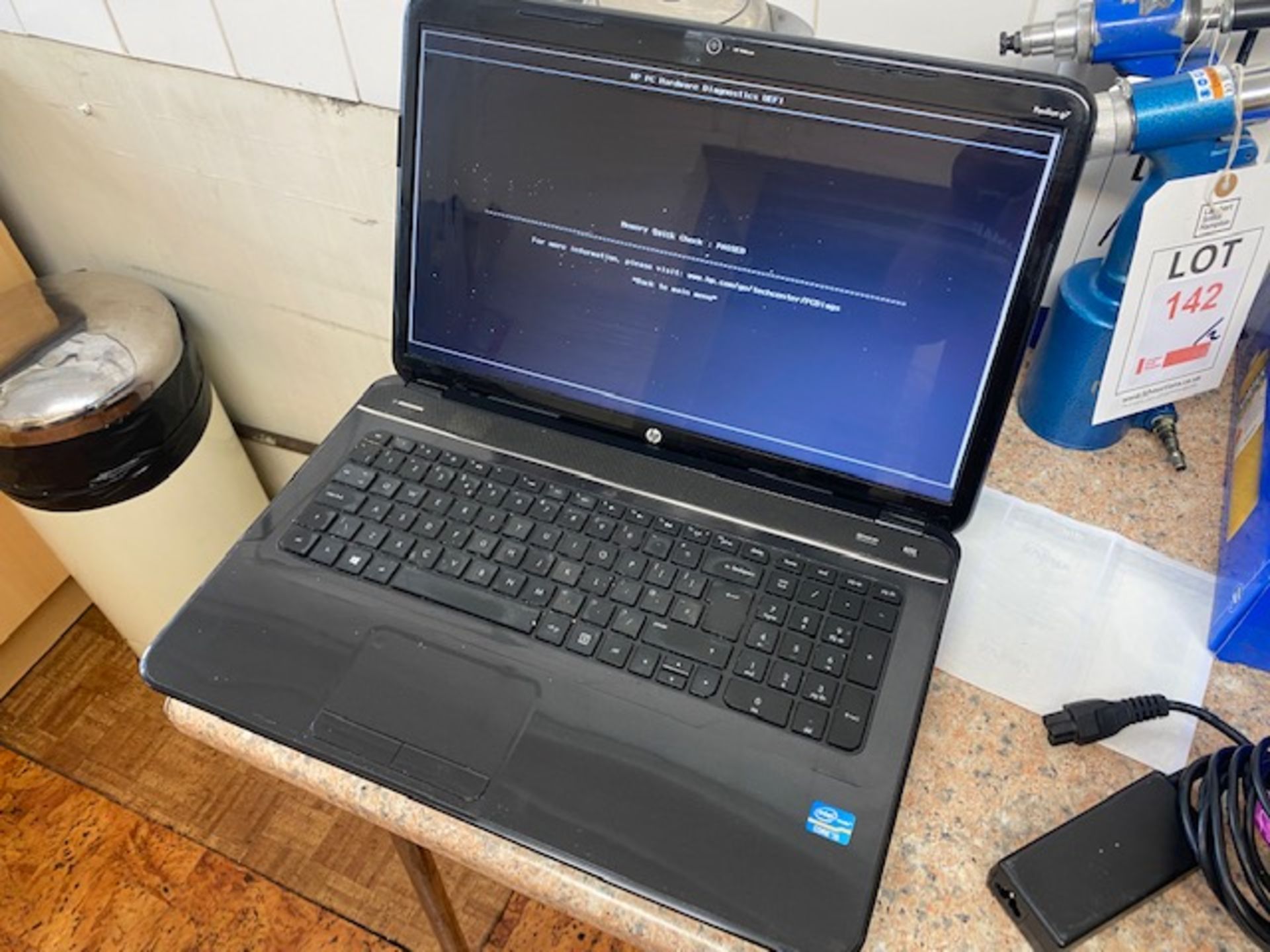 HP Pavilion G7 17" laptop with I5 processor Model RT5390 c/w charger (Please note hard drive has - Image 2 of 3