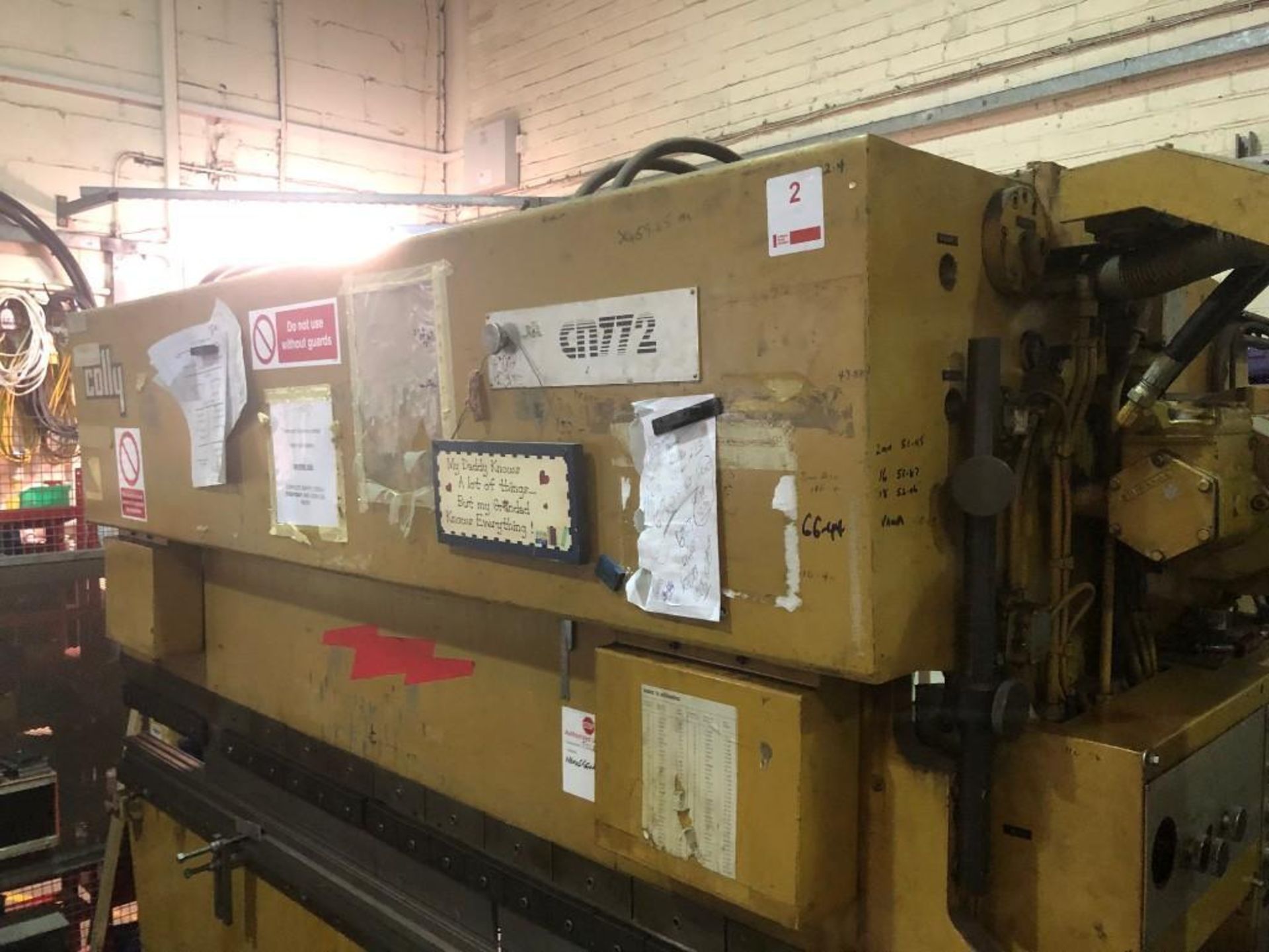 Colly 65 ton press brake (1991) Model 655 - Image 11 of 11