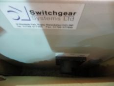 Switchgear Systems 125 amp three phase generator change over switch