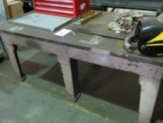 Heavy duty welding table 1840 x 920mm