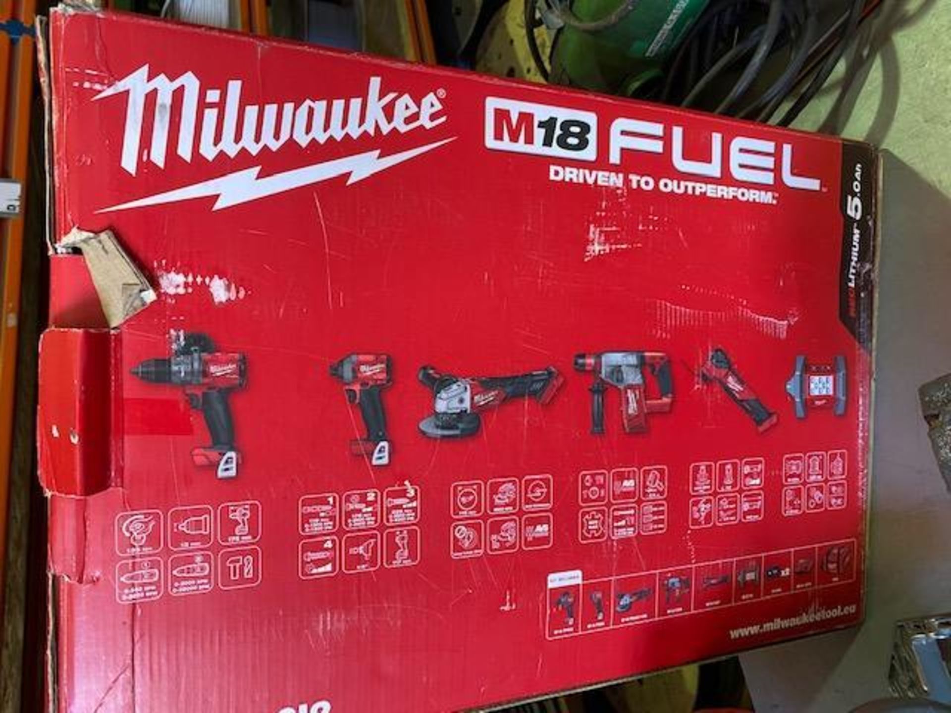 Milwaukee M18 seven piece kit (2021) comprising - Image 3 of 6