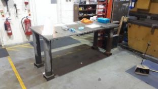 Heavy duty welding table 1880 x 910mm