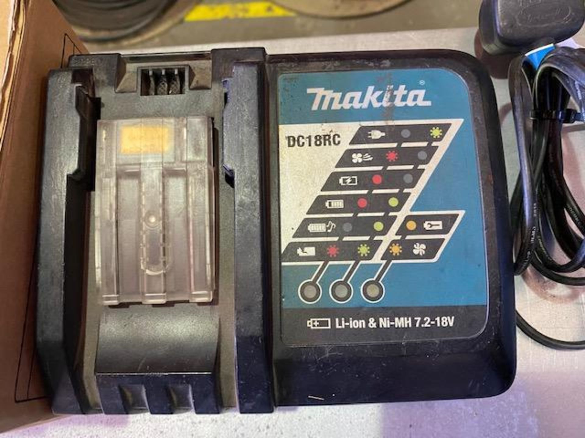 Three Makita 240v chargers models DC18RC DC18RA and DC10WD - Image 2 of 4