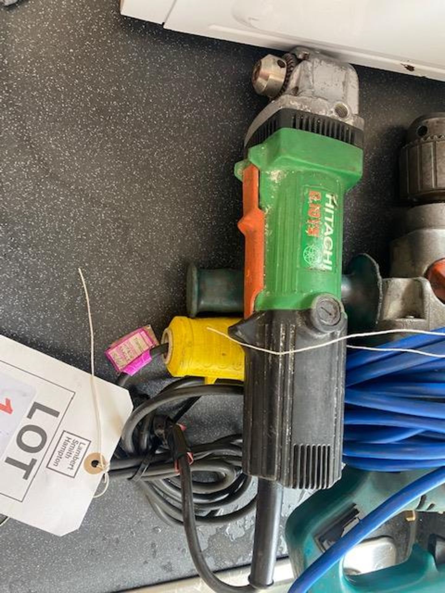 Unamed hammer drill 240v and an Hitachi D10YB rotary angle drill 110v - Image 3 of 3