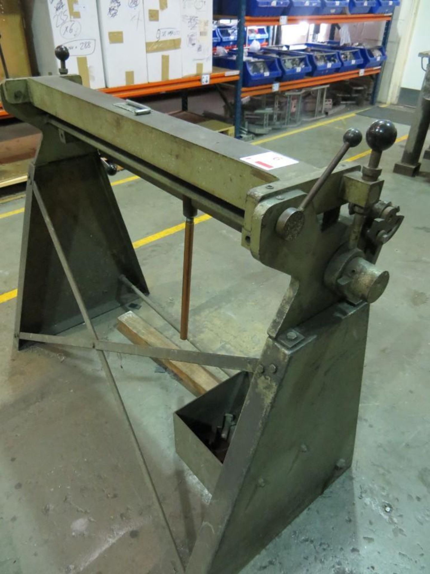 Oliver manual bending 1.5mm thickness 900mm wide - Image 4 of 6