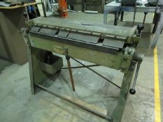 Oliver manual bending 1.5mm thickness 900mm wide