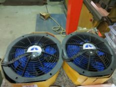 Two Ziel-Abegg fans model FN025-41H.Z8.V5P4 178111