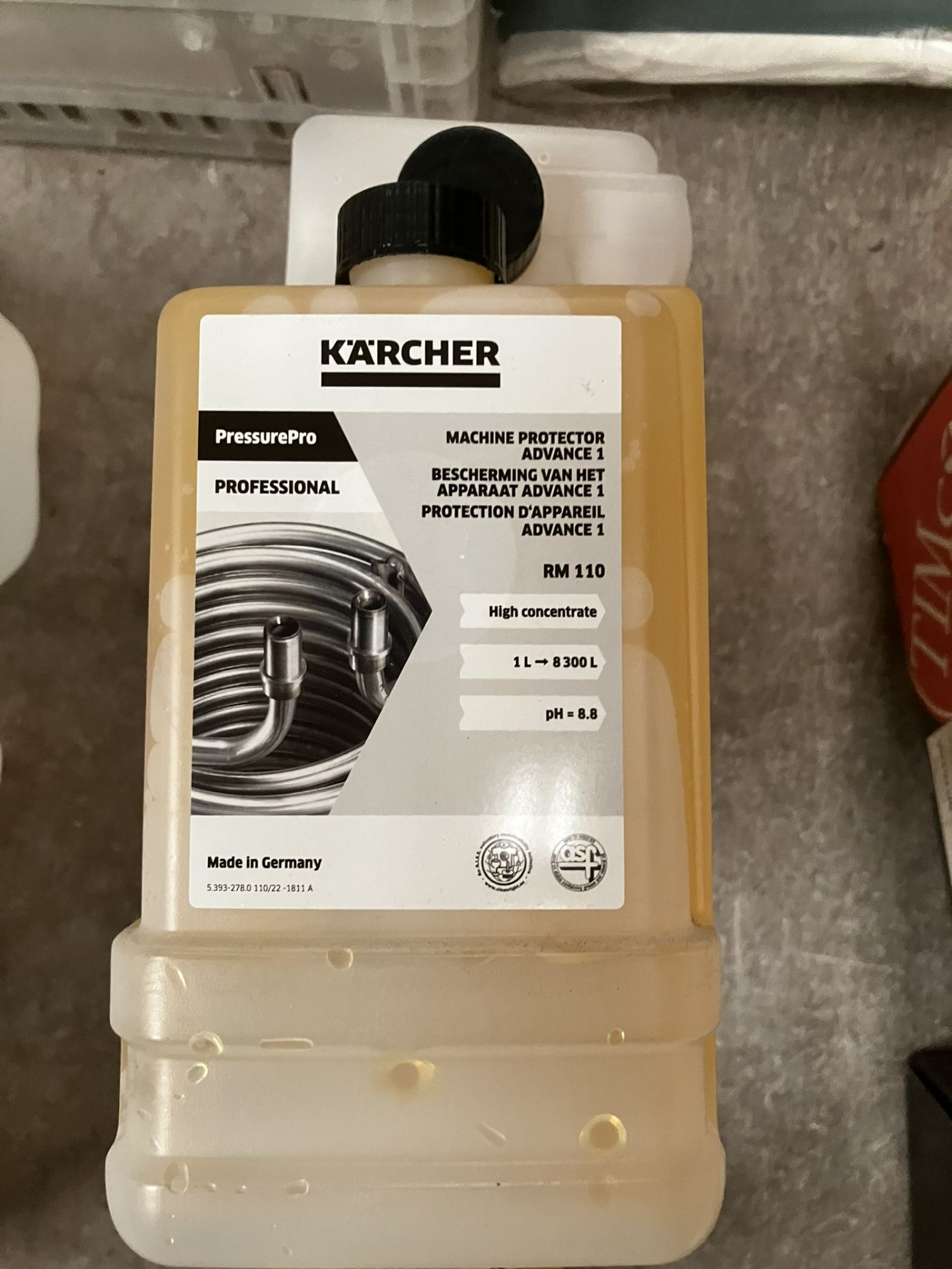 Five bottles Karcher machine protector (1 ltr bottles) - Image 2 of 2