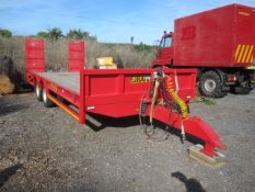 Barford twin axle plant trailer, model L22, serial number TH-L22-S-A-262 (2020), 3,500 kg, max laden