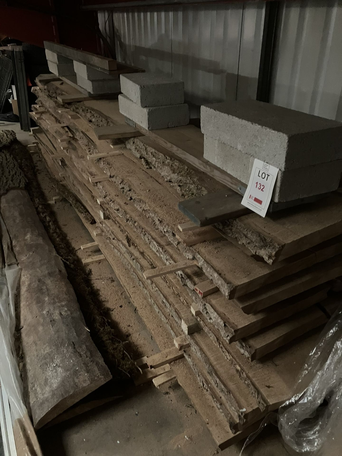 Approx. 11 Olive Ash timber boards, approx. 4m x 50mm deep, various widths - Image 2 of 2