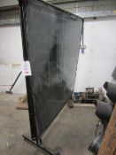 Two Weldability mobile welding screens