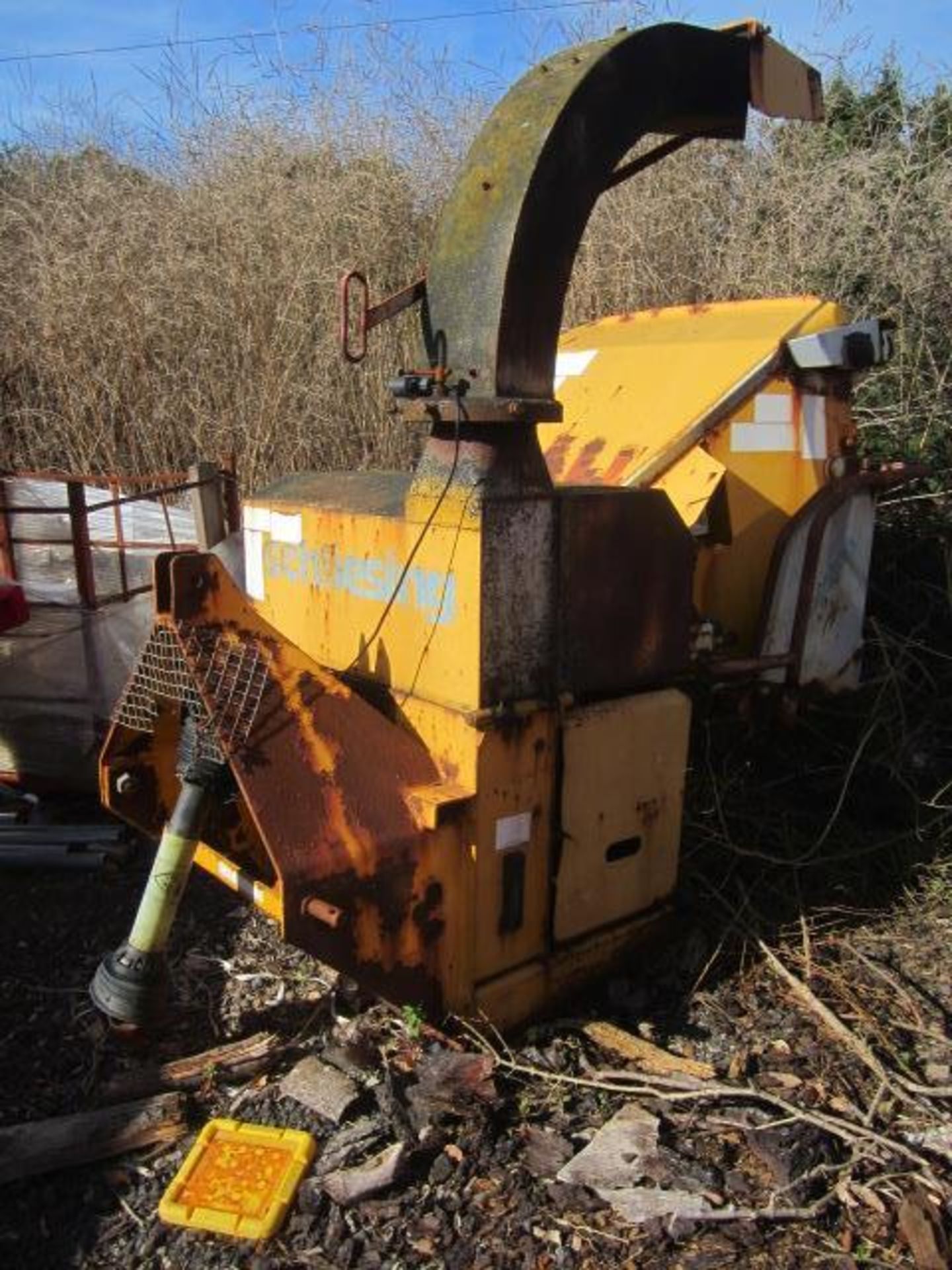 Schlesinger 3 point PTO chipper, model 330ZX, serial number 6938 (2001) - working condition unknown