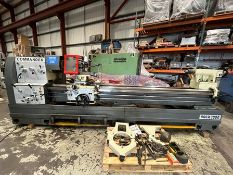 COMMANDER 800/3000 Gap Bed Centre Lathe. 1000mm swing in gap. DRO, Year of manufacture 2011