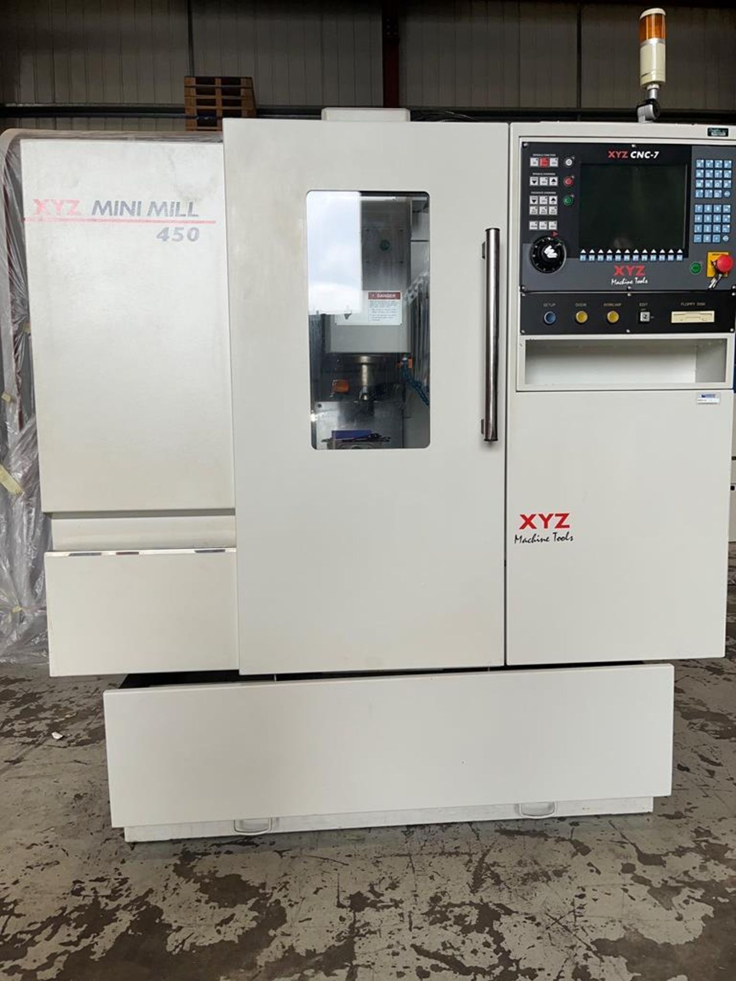 XYZ Mini Mill 450 VMC, Serial No SMX00077, Year Of Manufacture 2010
